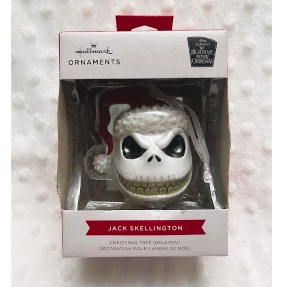 Hallmark Keepsake 2022 Nightmare Before Christmas Jack Skellington Ornament-NIB
